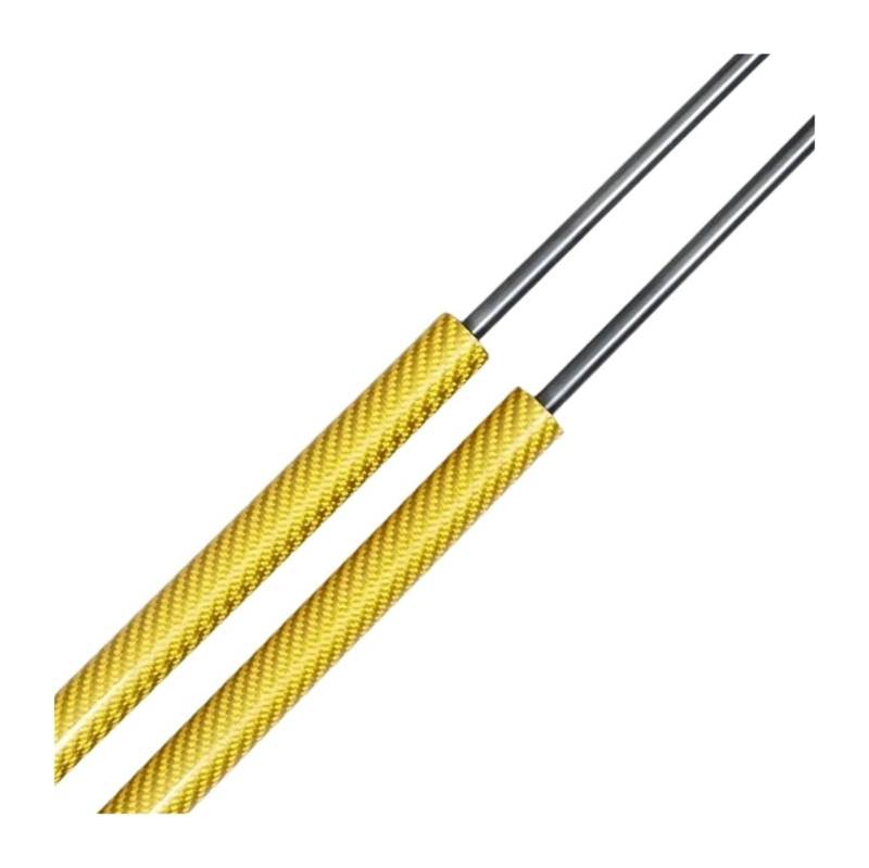 Hydraulische Federstange Für T&oyota Für HiAce Für Regius (XH10/XH20) Minivan 1995-2012 Heckklappen-Kofferraum-Gasfeder-Hebeunterstützung(Yellow Carbon Fiber) von KBKEUBUAD