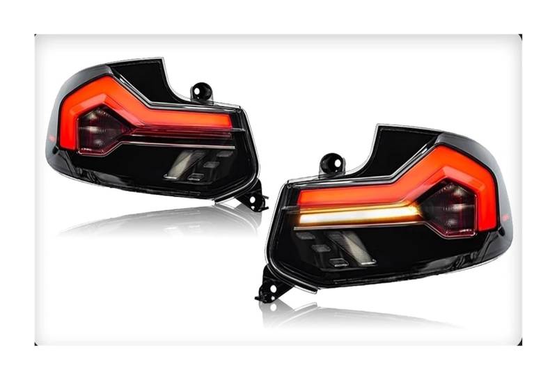 KBKEUBUAD Blinkerlicht Für B&MW Für 2er F22 Rückleuchten Montage 220i 225i M2 F23 F87 Dynamische DRL Blinker Plug Play LED(Smoke) von KBKEUBUAD
