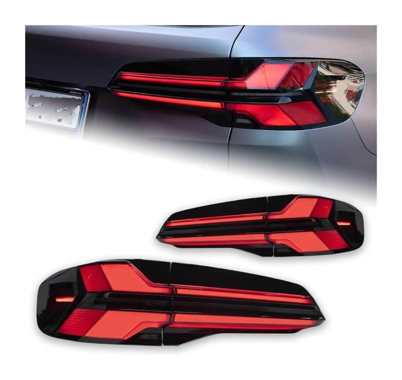 KBKEUBUAD Blinkerlicht Für B&MW X5 G05 2018-2022 Auto Hinten Schwanz Lichter DRL Blinker Lampe Led(2023) von KBKEUBUAD