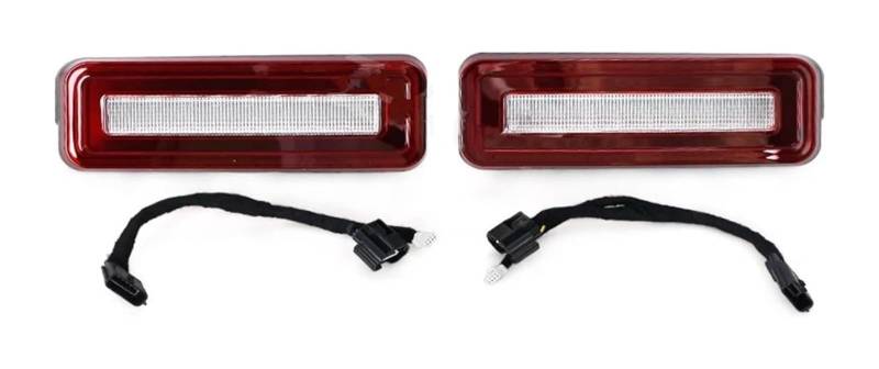 KBKEUBUAD Blinkerlicht Für L&and Für R&over Für Defender 2020-2022 LED-Stoßstangenlicht Reflektor Rücklicht Bremsleuchte Blinker von KBKEUBUAD