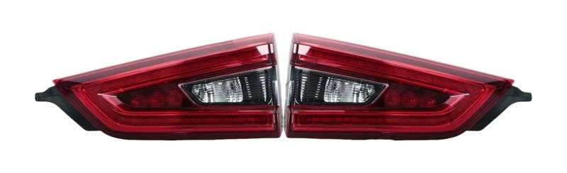 KBKEUBUAD Blinkerlicht Für N&issan Für Qashqai 2016-2021 Hinten Stoßstange Innere Rücklicht Stop Brems Blinker Warnung Lampe von KBKEUBUAD