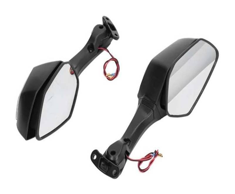 KBKEUBUAD Blinkerlicht Für NINJA Für ZX10R 2011-2015 Motorrad Rückspiegel Blinker Lichter von KBKEUBUAD