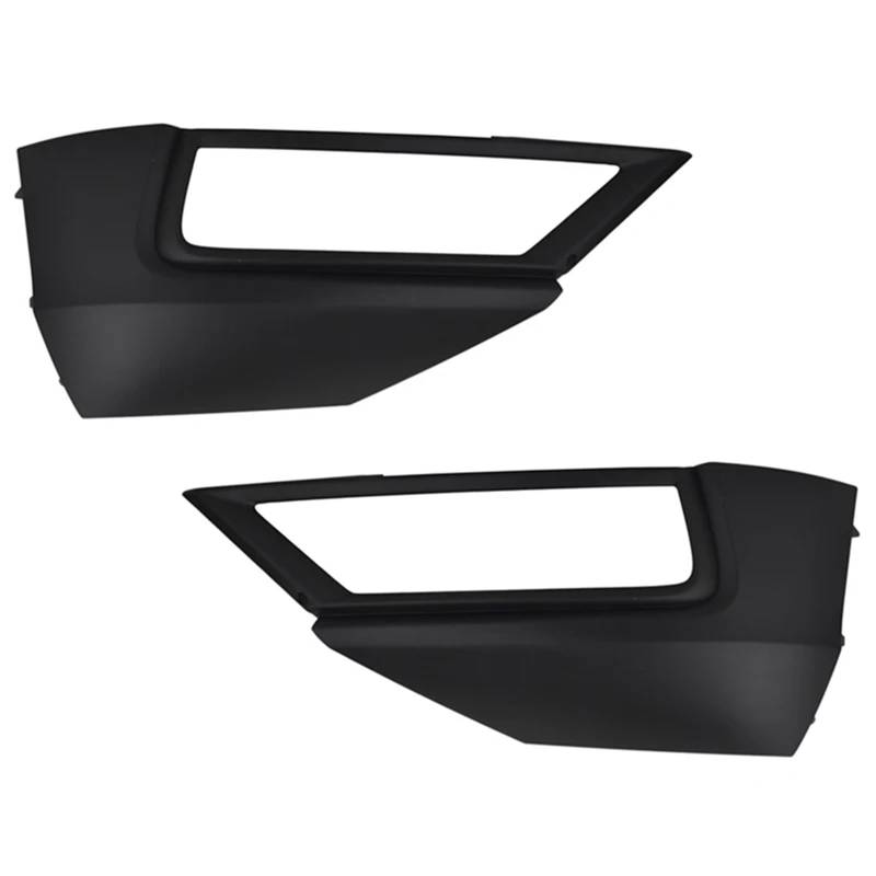 Auto Nebel Lampe Gitter Kompatibel Mit VW Für Tiguan L 2017 2018 2019 Auto-Frontstoßstange Nebelscheinwerfer-Rahmenabdeckung Auto-Nebelscheinwerfergitter Vorne Links Und Rechts(Left and Right) von KBNGCAQ