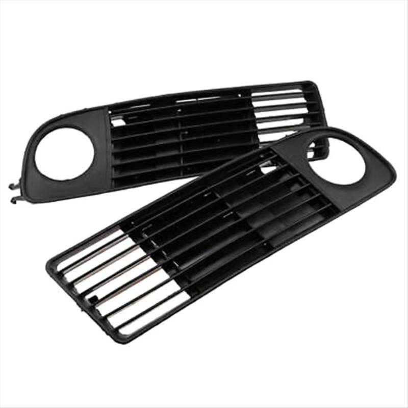 KBNGCAQ Auto Nebel Lampe Gitter Kompatibel Mit A6 C5 1998 1999 2000 2001 4B0807682S Frontstoßstange Links Und Rechts Nebelscheinwerfergitter Auto Nebelscheinwerferrahmenabdeckung Autozubehör von KBNGCAQ