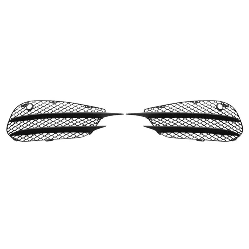 KBNGCAQ Auto Nebel Lampe Gitter Kompatibel Mit Benz Für W205 C180 C200 C260 2015 2016 2017 2018 2058852523 L Und R Set Frontstoßstange Nebelscheinwerfer Gittereinsatz Gesichtsstangenabdeckung von KBNGCAQ