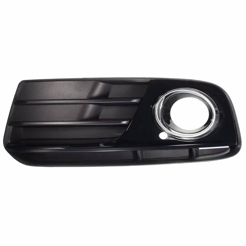 KBNGCAQ Auto Nebel Lampe Gitter Kompatibel Mit Q5 2013 2014 2015 2016 2017 8R0807681 Auto Frontstoßstange Links Und Rechts Nebelscheinwerfer Lampenabdeckung Gitter Schwarz Autozubehör(Only Left) von KBNGCAQ