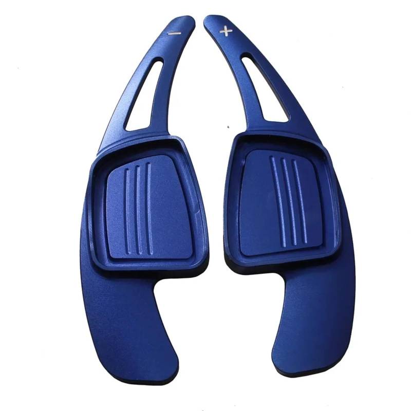 KBNGCAQ Kompatibel Mit A3 Für S3 2017, Auto-Innenzubehör, Lenkrad-Schaltpaddel, Schalthebelverlängerung, Getriebeschalthebel Auto-Lenkrad-Schaltwippe(Blue) von KBNGCAQ