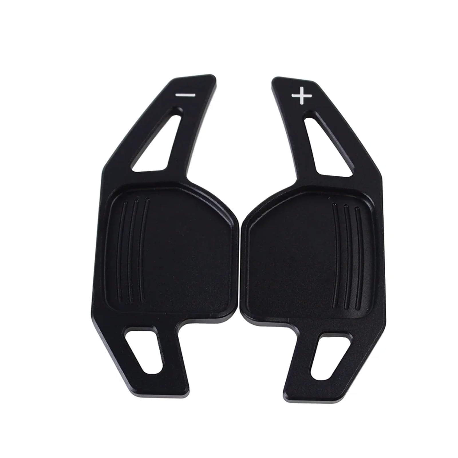 KBNGCAQ Kompatibel Mit A3 Für S3 8P 2004 2005 2006 2007 2008 2009 2010 2011 2012 2 Stück Paddle Shifter Auto-Lenkradpaddel-Verlängerung Auto-Lenkrad-Schaltwippe(Black) von KBNGCAQ