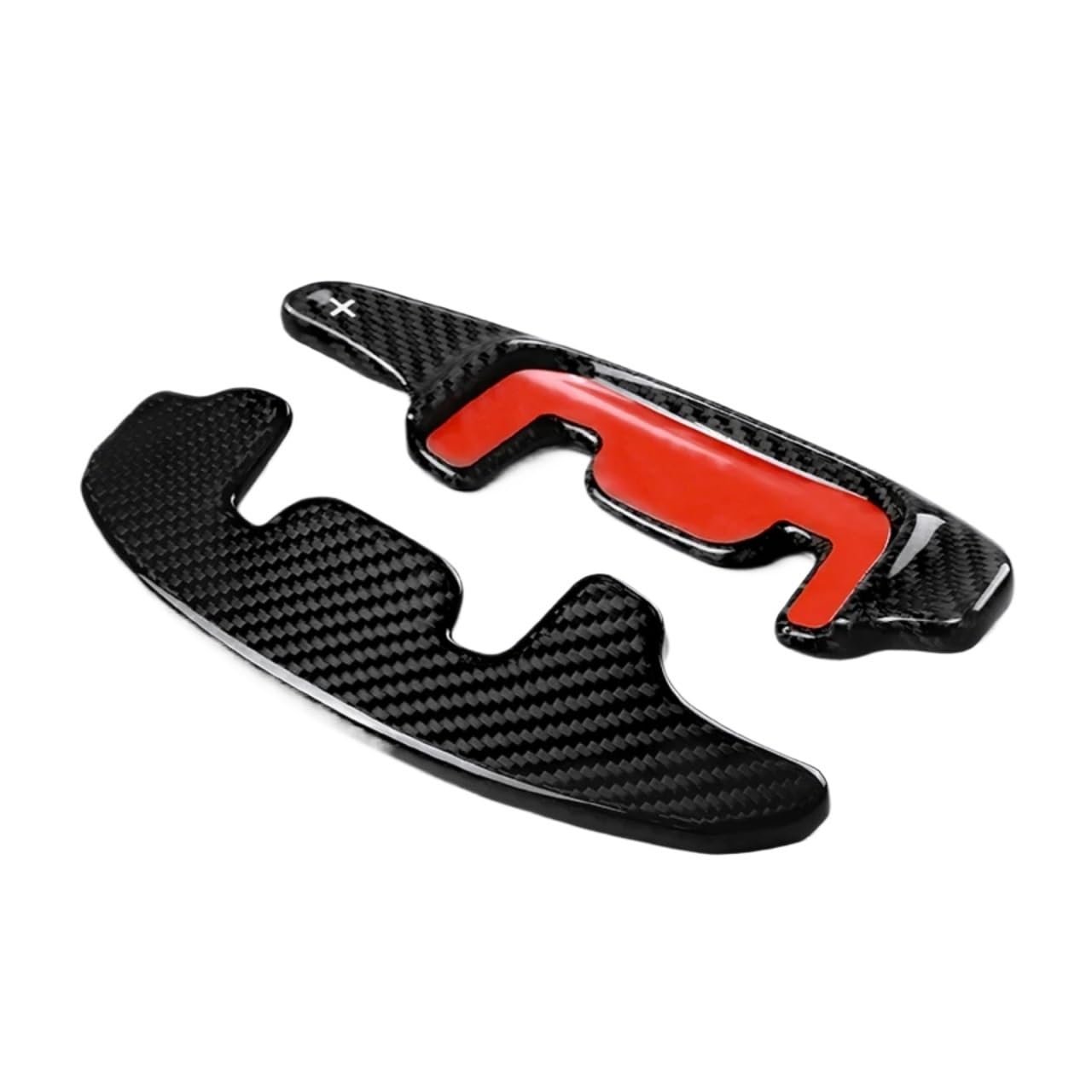 KBNGCAQ Kompatibel Mit Benz Für Amg CLS53 GT50 GT53 E53 E63 2021 2022 Auto-Innenraum Carbonfaser-Lenkrad-Paddelschaltverlängerung BP015 Auto-Lenkrad-Schaltwippe(Black Carbon) von KBNGCAQ