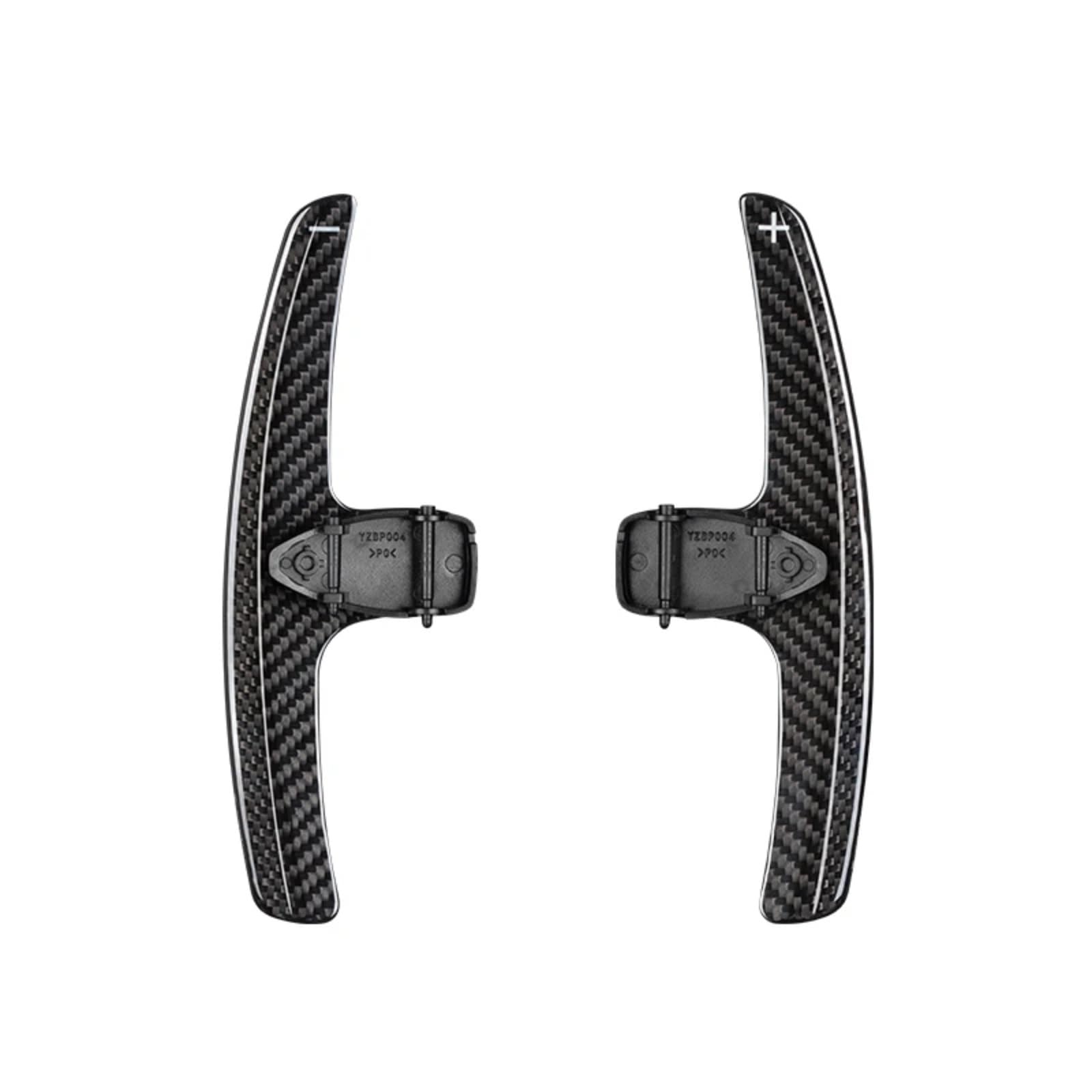 KBNGCAQ Kompatibel Mit Benz Für E200 E220 E260 E300 C180 C200 C260 C300 Carbon Fiber Lenkrad Paddle Shift Ersatz TH0058 Auto-Lenkrad-Schaltwippe(Black Carbon) von KBNGCAQ