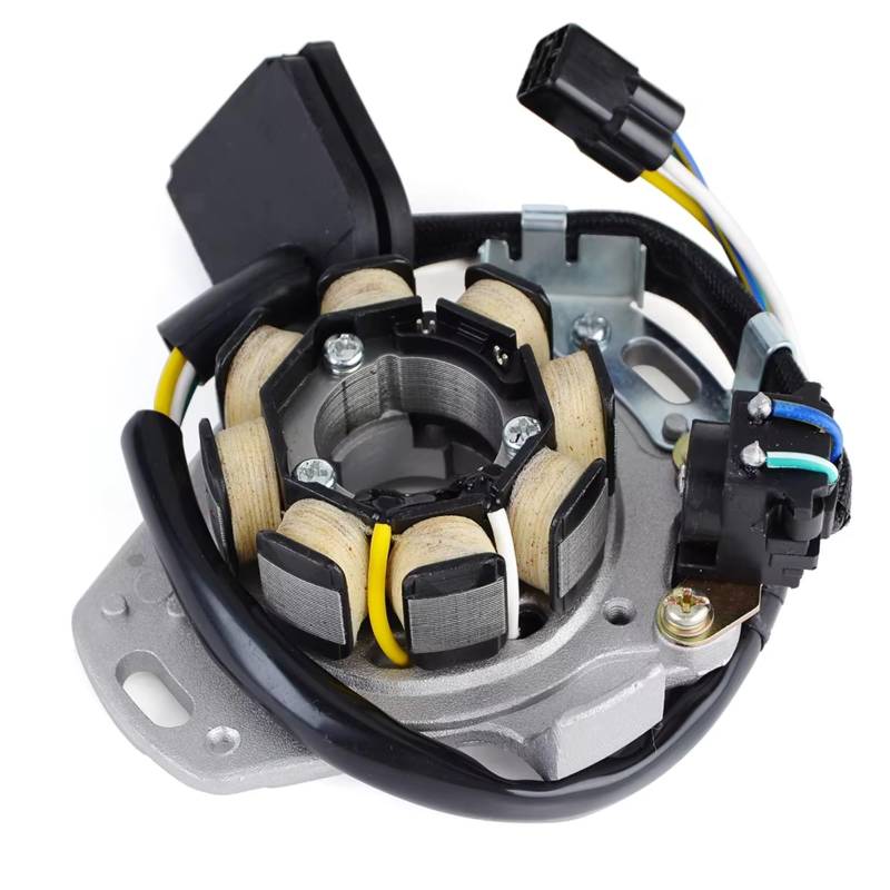 KBNGCAQ Kompatibel Mit CR250 Für CR250R 2002 2003 2004 2005 2006 2007 Motorrad-Magneto-Statorspule Motorrad-Generator-Statorspulenteile 31100-KZ3-J41 Motorrad Stator Zündspule von KBNGCAQ