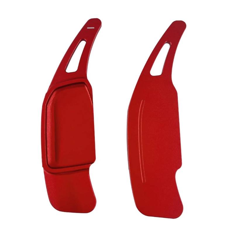KBNGCAQ Kompatibel Mit Citroen Für C4 MK3 EAT8 C5X C5 X 2021 2022 Für Shine Für E-EAT8 Autolenkrad-Schaltwippen-Schalthebelverlängerung Auto-Lenkrad-Schaltwippe(Red) von KBNGCAQ