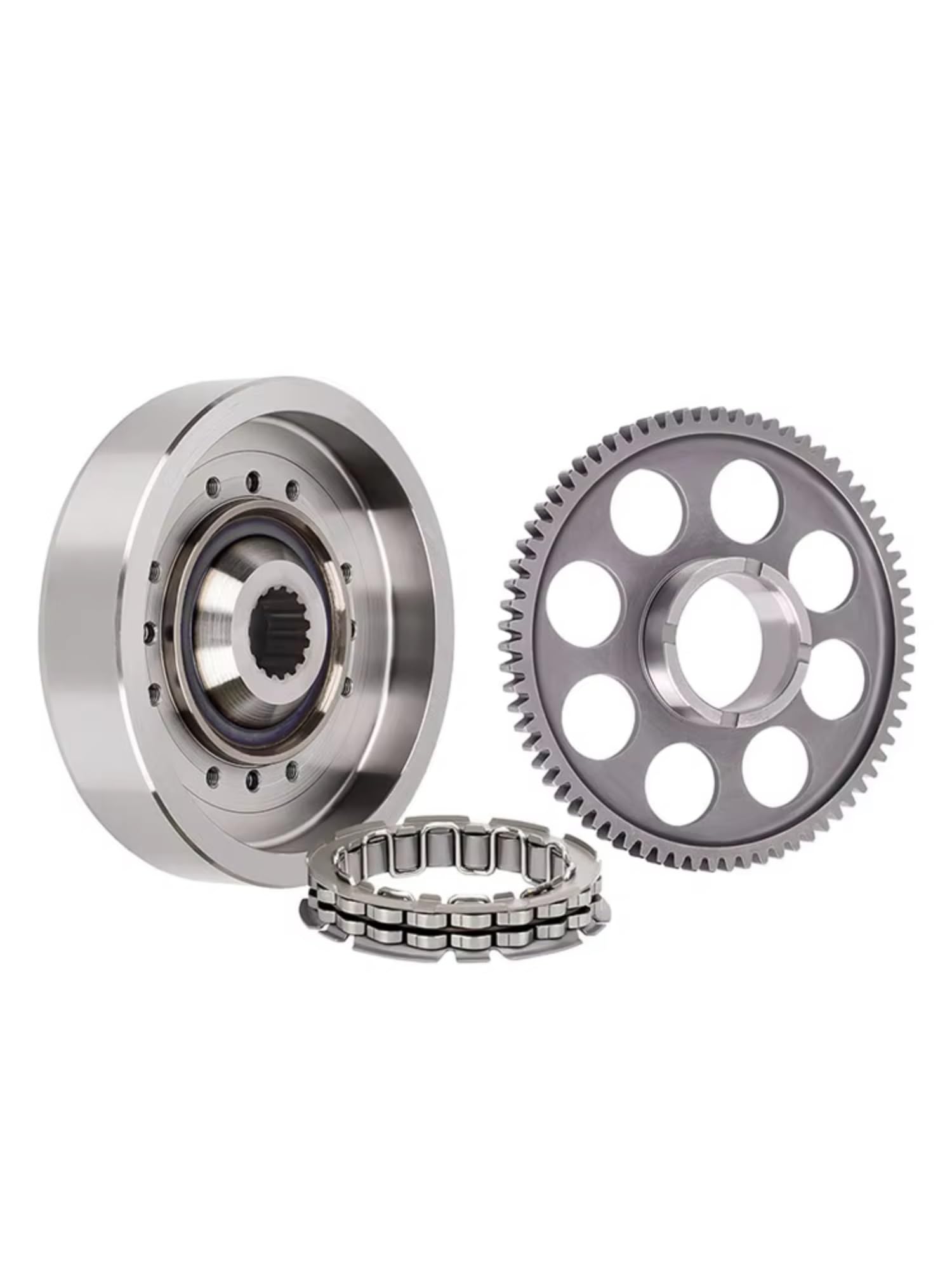 KBNGCAQ Kompatibel Mit Ducati Für Scrambler 800 2017 Motorrad-Motorrad-Motorzubehör Einweglager-Starterkupplungsgetriebe-Bausatz Einwegstarter Kupplung(Starter Clutch Assy) von KBNGCAQ
