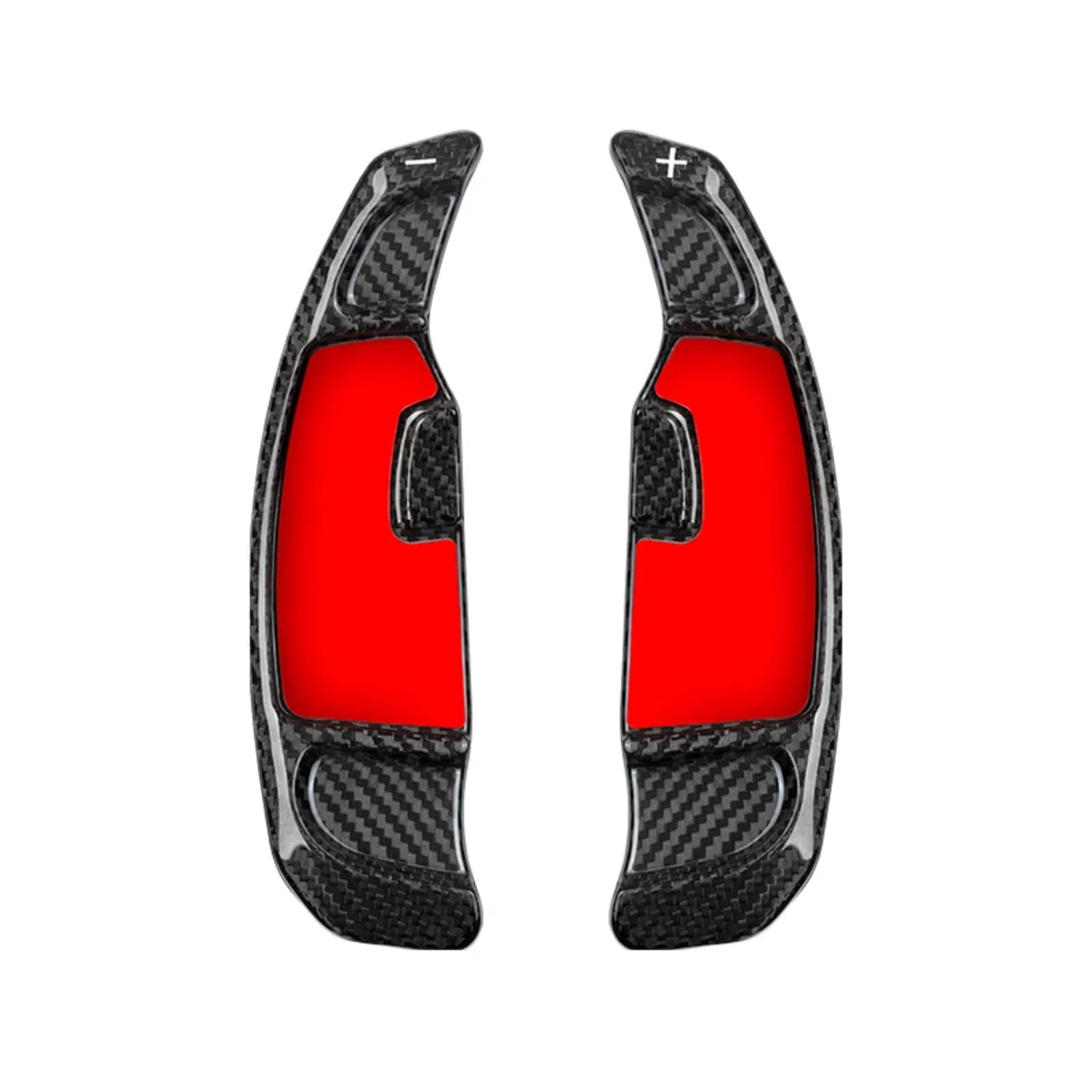 KBNGCAQ Kompatibel Mit Für G20 G60 U11 G08 G02 G05 G06 3 5 7 Serie Kohlefaser-Zubehör Paddle Shift Lenkrad-Schaltpaddel Auto-Lenkrad-Schaltwippe(Black Carbon) von KBNGCAQ