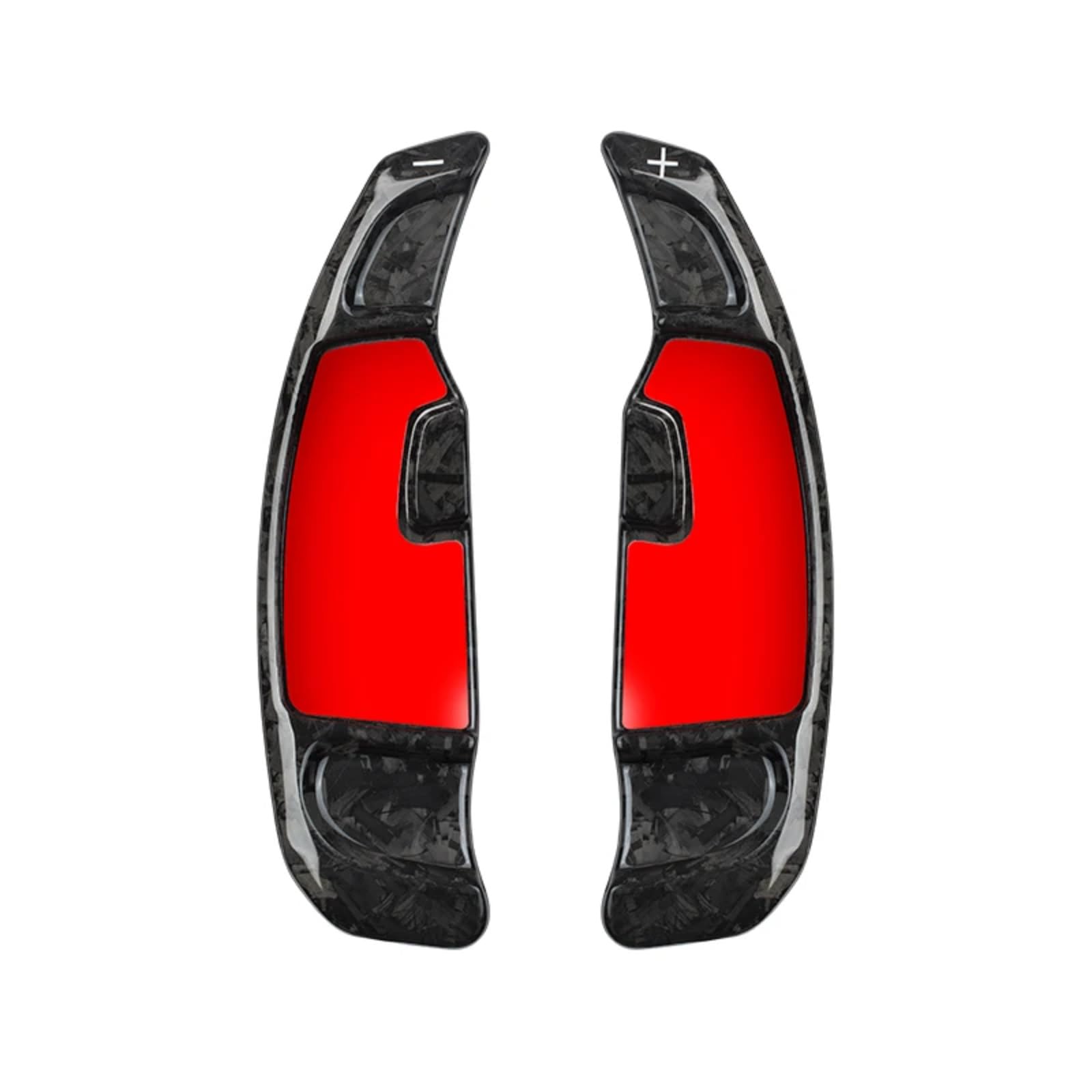 KBNGCAQ Kompatibel Mit Für G20 G60 U11 G08 G02 G05 G06 3 5 7 Serie Kohlefaser-Zubehör Paddle Shift Lenkrad-Schaltpaddel Auto-Lenkrad-Schaltwippe(Forged Carbon) von KBNGCAQ