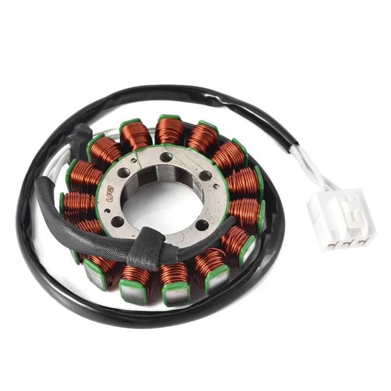 KBNGCAQ Kompatibel Mit Für Ninja Für ZX-6R Für ZX600 2007 2008 Motorrad-Statorspule, Motorrad-Magnetogenerator, Ersetzen Sie 21003-0049 Motorrad Stator Zündspule von KBNGCAQ