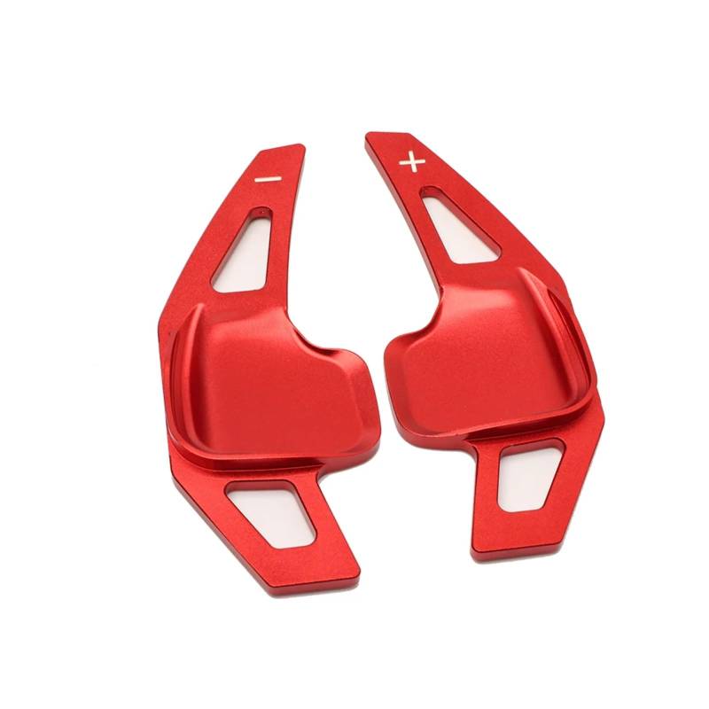 KBNGCAQ Kompatibel Mit Für X1 X2 2018 X4 X5 X6 I8 2-teiliges Aluminium-Lenkrad-Schaltwippen-Verlängerungsset Auto-Lenkrad-Schaltwippe(Red) von KBNGCAQ