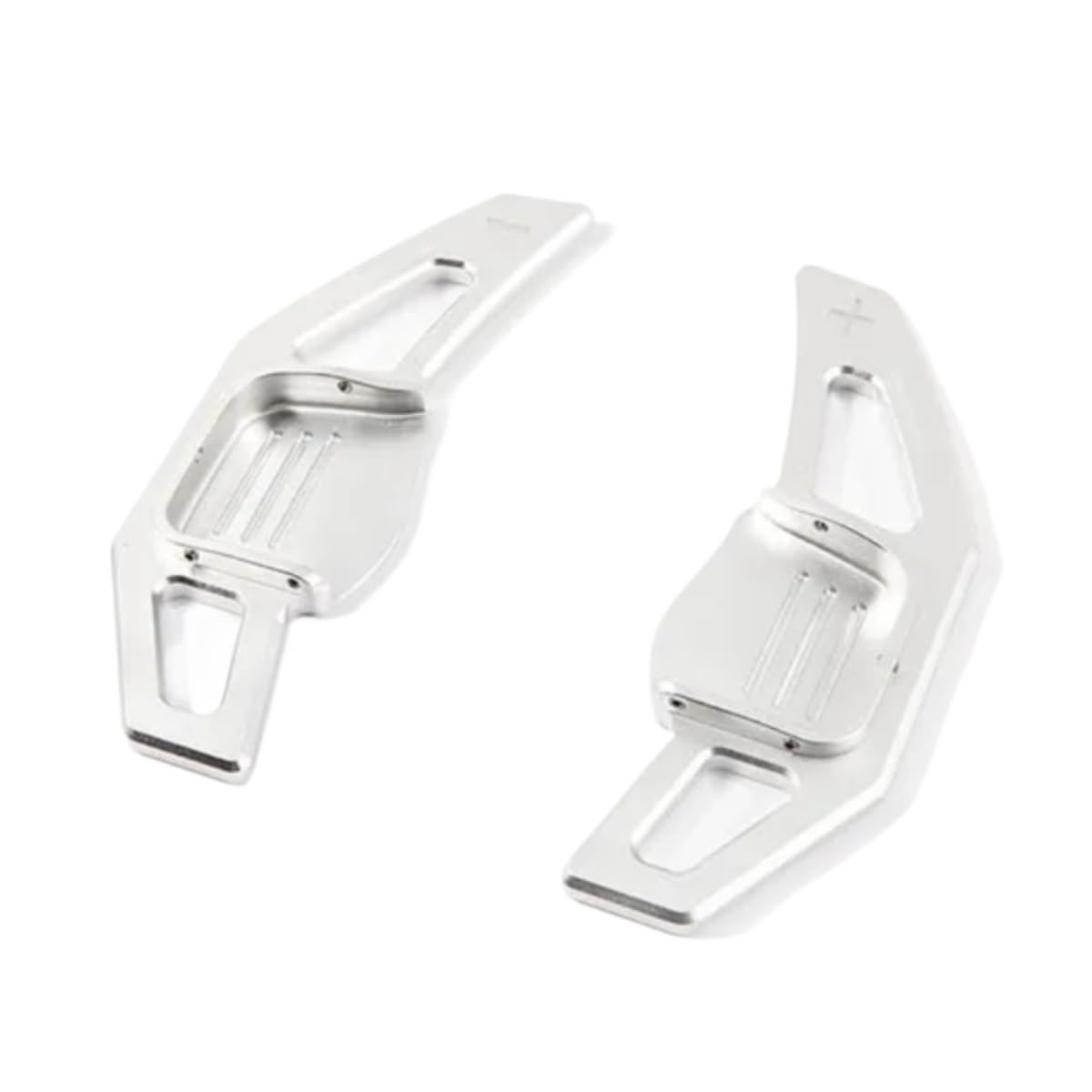 KBNGCAQ Kompatibel Mit K&ia Für K3 K3S, Auto-Styling, Innenzubehör, Auto-Lenkrad-Schaltwippe Aus Aluminiumlegierung, Verlängerung Auto-Lenkrad-Schaltwippe(Silver) von KBNGCAQ