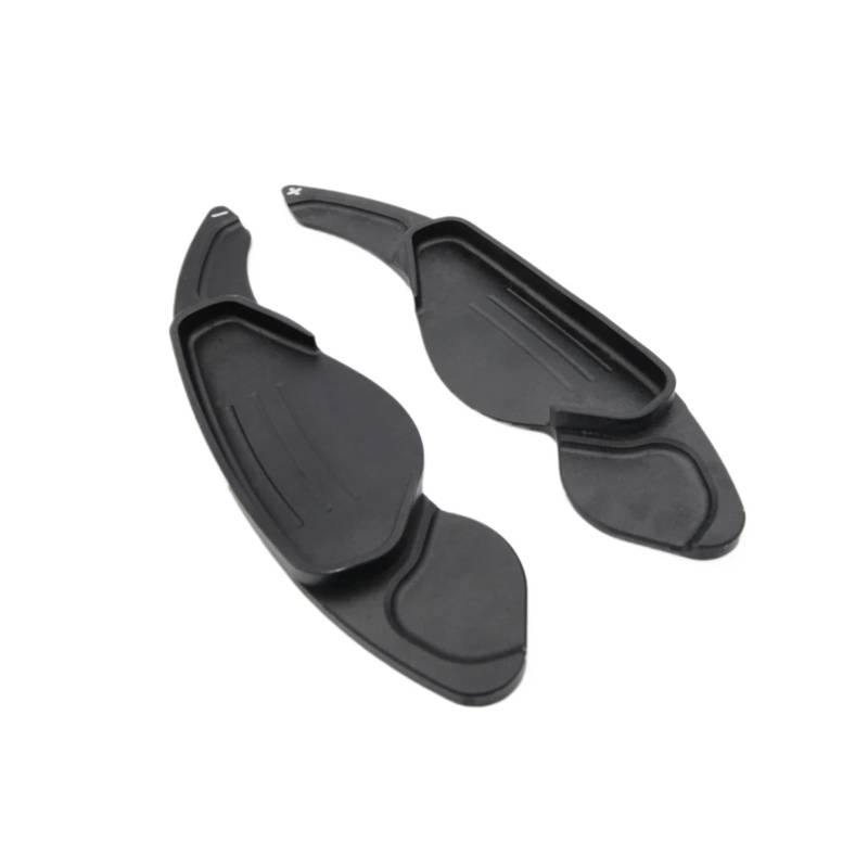 KBNGCAQ Kompatibel Mit Land Für Range Für Rover Für Evoque Lenkradschalthebelverlängerung Schaltpaddel Styling Autozubehör Radschaltpaddel Auto-Lenkrad-Schaltwippe(Black) von KBNGCAQ