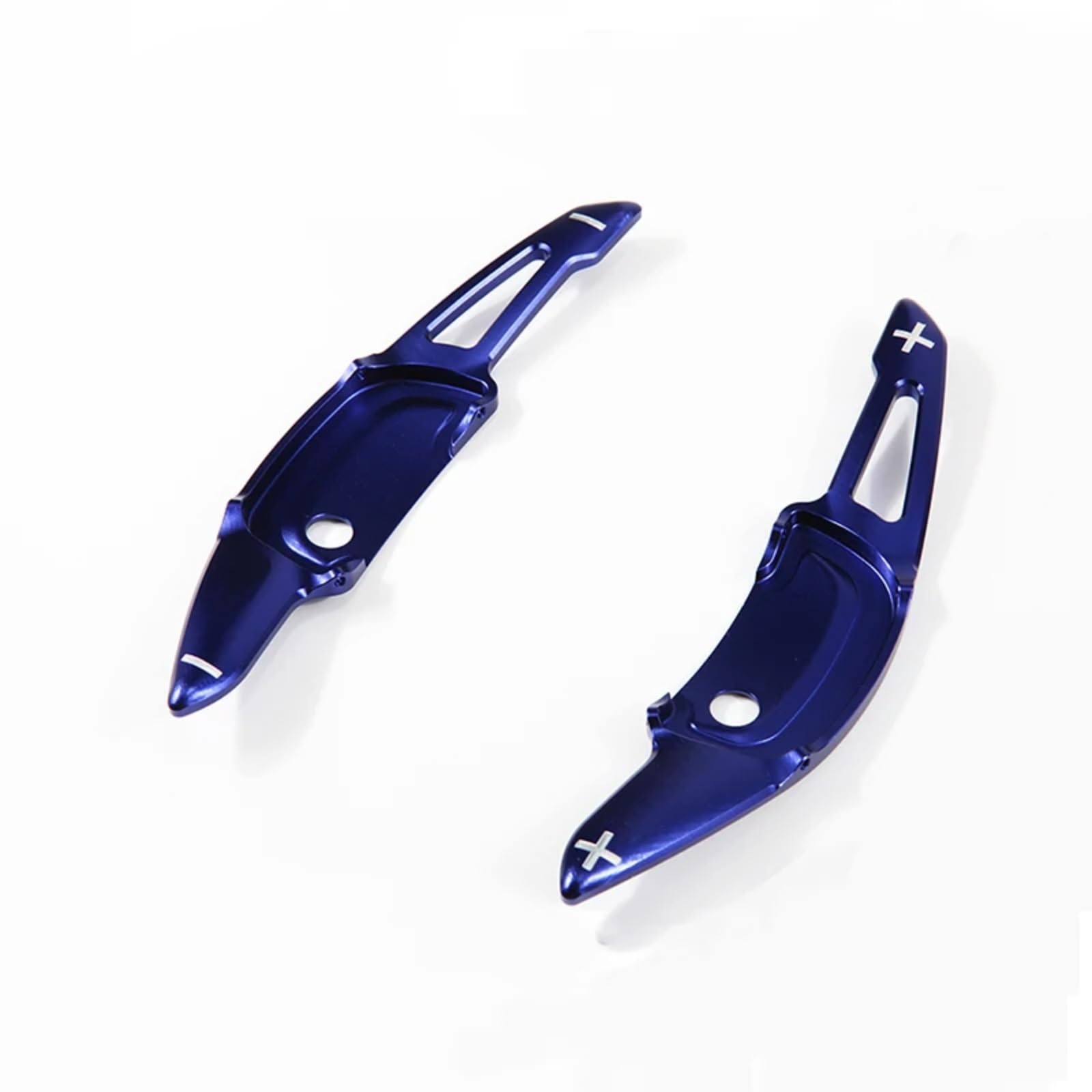KBNGCAQ Kompatibel Mit Mazda 3 Für Axela 2020, 2 Stück, Auto-Aluminium-Lenkrad-Schaltwippe, Schalthebelverlängerung, Auto-Styling, Autozubehör Auto-Lenkrad-Schaltwippe(Blue) von KBNGCAQ