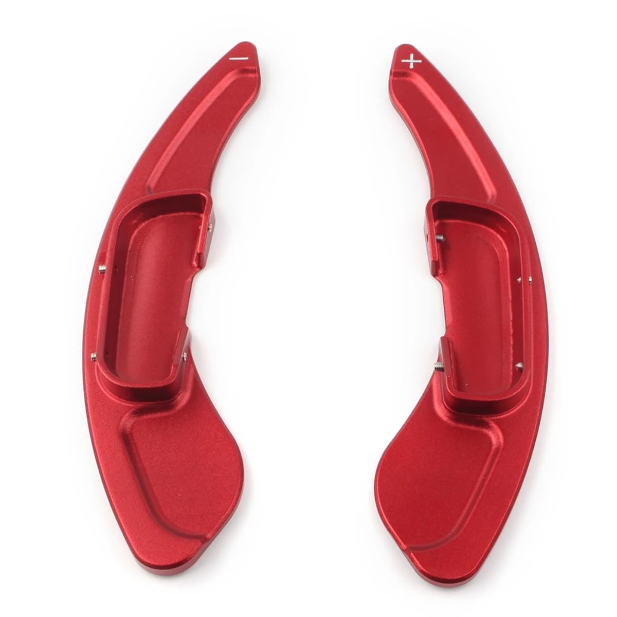 KBNGCAQ Kompatibel Mit Mazda Für Atenza Für Axela 2014 2015 2016 2017 2018 Lenkradschaltpaddel Schalthebelverlängerung Schnellschaltzubehör Auto-Lenkrad-Schaltwippe(Red) von KBNGCAQ