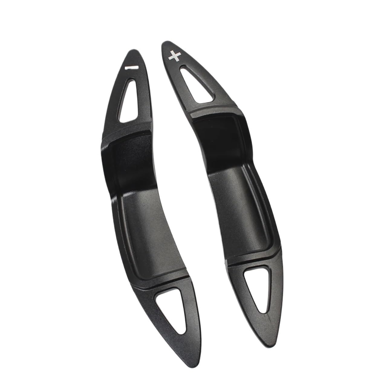 KBNGCAQ Kompatibel Mit Mini Für Cooper S Jcw R55 R56 R57 R58 R59 Für R60 R61 2007–2016. Lenkrad, Aluminium-Schaltpaddel Auto-Lenkrad-Schaltwippe(Black) von KBNGCAQ