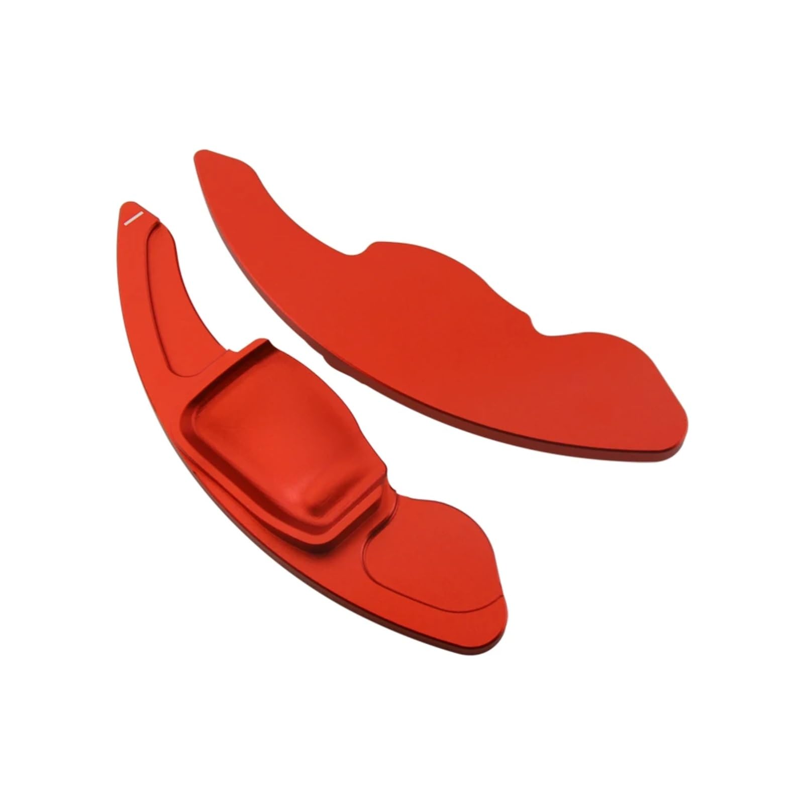 KBNGCAQ Kompatibel Mit Skoda Für Scala Für Monte Für Carlo Auto-Lenkrad-Schaltpaddel Verlängern Schalthebel-Verlängerungsteile Auto-Lenkrad-Schaltwippe(Red) von KBNGCAQ