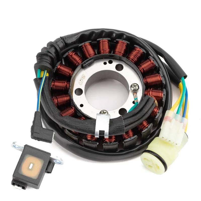 KBNGCAQ Kompatibel Mit TRX300 Für Foreman Für BigRed Für FourTrax Für 300 2X4 4X4 1988-2000 Motorrad-Magneto-Statorspule Ersatzteile Motorrad Stator Zündspule von KBNGCAQ