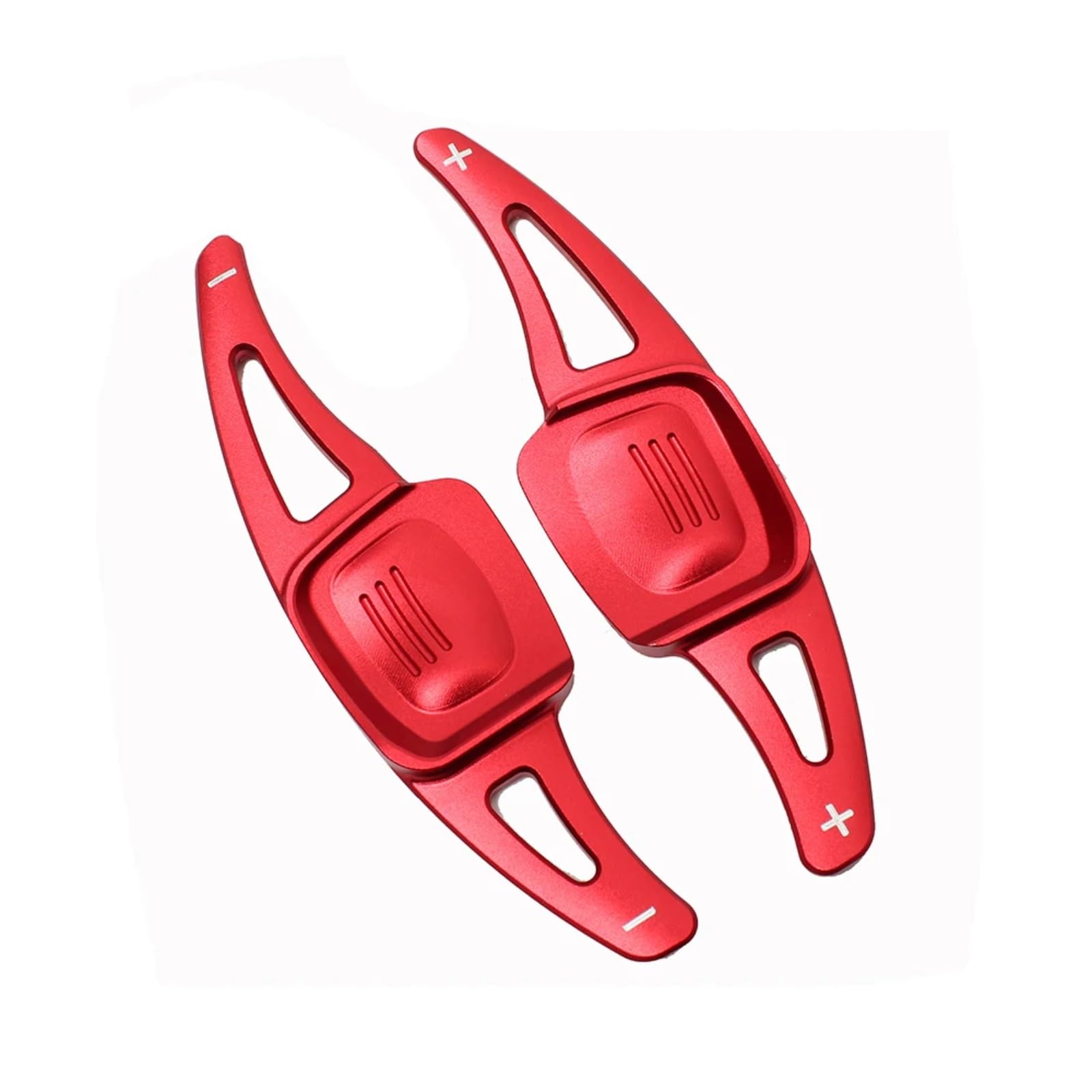 KBNGCAQ Kompatibel Mit Vw Für Atlas Für Sharan Für Teramont 2018 2019 2020, Auto-Innenteile, Lenkradschalthebel, Schaltpaddel-Verlängerung Auto-Lenkrad-Schaltwippe(Red) von KBNGCAQ