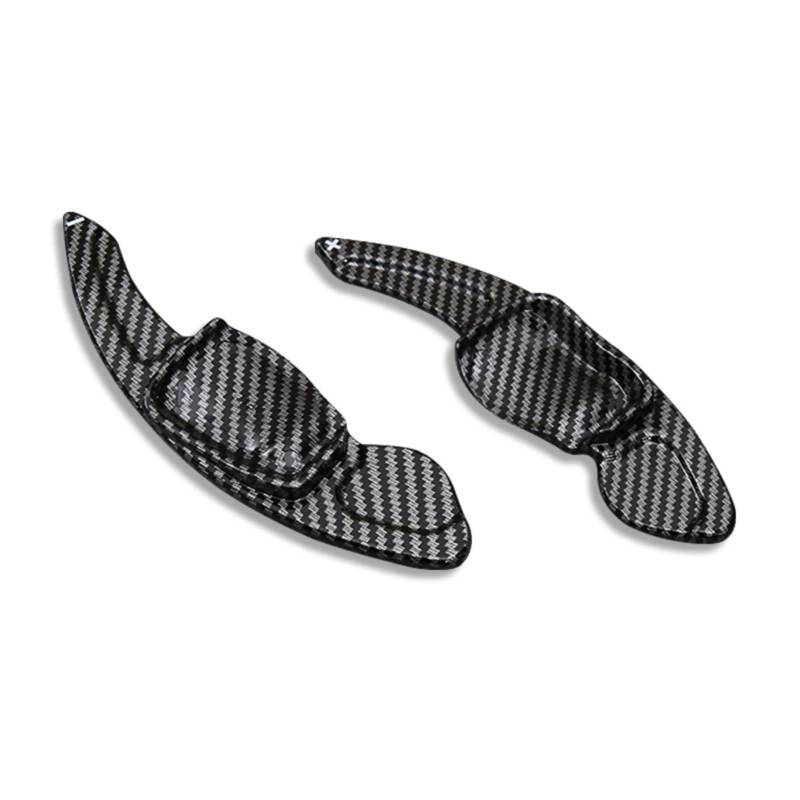 KBNGCAQ Kompatibel Mit Vw Für Sharan 2012 2013 2014 2015 2016 Auto Lenkrad Paddle Extension Lenkrad Paddle Shift AP17 Auto-Lenkrad-Schaltwippe(Carbon Black) von KBNGCAQ