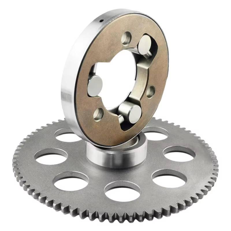 KBNGCAQ Kompatibel Mit Yamaha Für VMAX1200 VMX12 1982–2007 Motorrad-Starterkupplungsgetriebe Rollenlagergetriebe 11H-15580-00-00 26H-15517-00-00 Einwegstarter Kupplung(Starter Clutch Assy) von KBNGCAQ