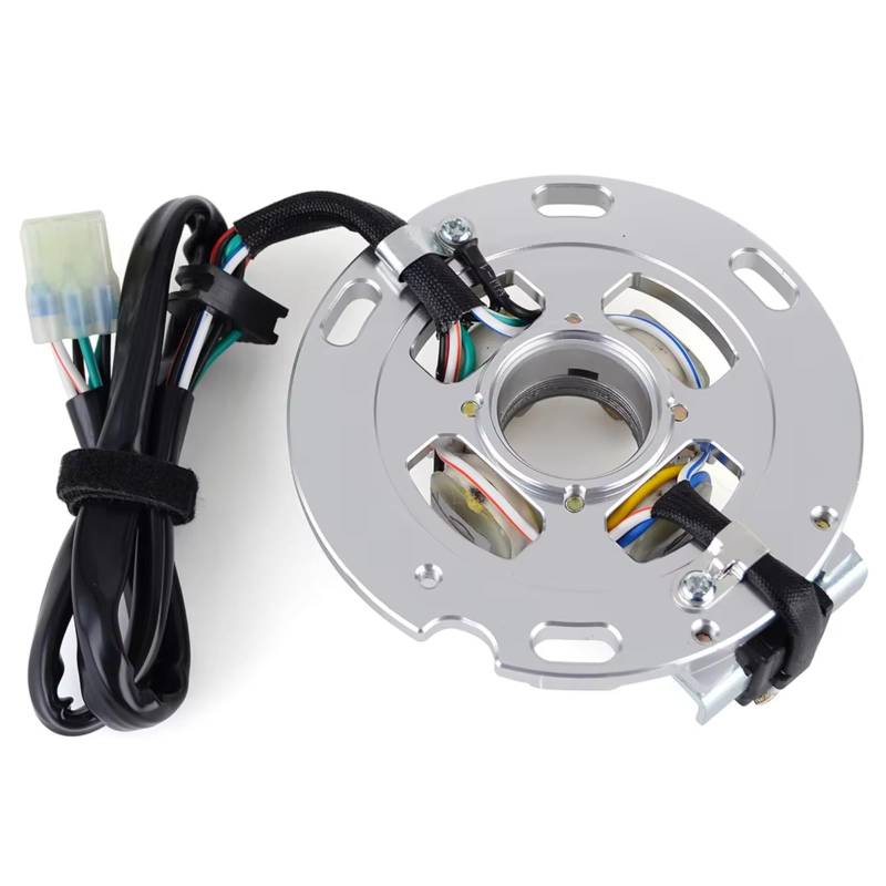 KBNGCAQ Kompatibel Mit Yamaha Für YZ125 Für YZ125J Für YZ125J1 1997; Für YZ125R 2003; Zubehör Motorrad-Zündgenerator Magneto-Statorspule Motorrad Stator Zündspule von KBNGCAQ