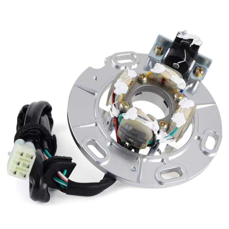 KBNGCAQ Kompatibel Mit Yamaha Für YZ125 Für YZ125K Für YZ125K1 1998; Für YZ125P 2002; Motorradzubehör Zündgenerator Magneto Statorspule Motorrad Stator Zündspule von KBNGCAQ