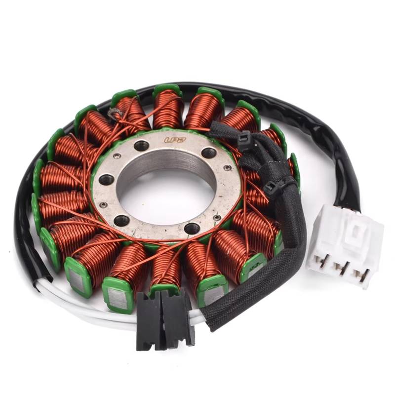 KBNGCAQ Kompatibel Mit Yamaha Für YZF Für R6 2006 2007 2008 2009 2010 2011 2012 2013 2014 2015 2016 Motorradspannungsregler Motorrad Statorspule Motorrad Stator Zündspule von KBNGCAQ