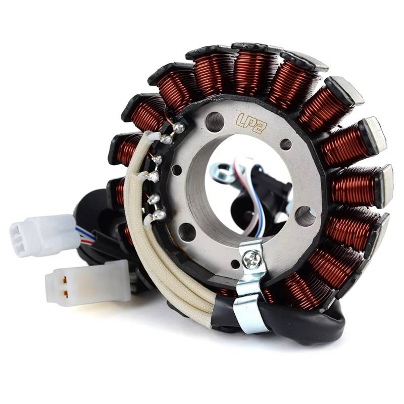 KBNGCAQ Kompatibel Mit Yamaha Für Zuma125 Für YW125LB Für YW125LL 2020 Motorrad-Magnetogenerator-Statorspule Motorrad-Zündspulenstator 2JS-H1410-30 Motorrad Stator Zündspule von KBNGCAQ