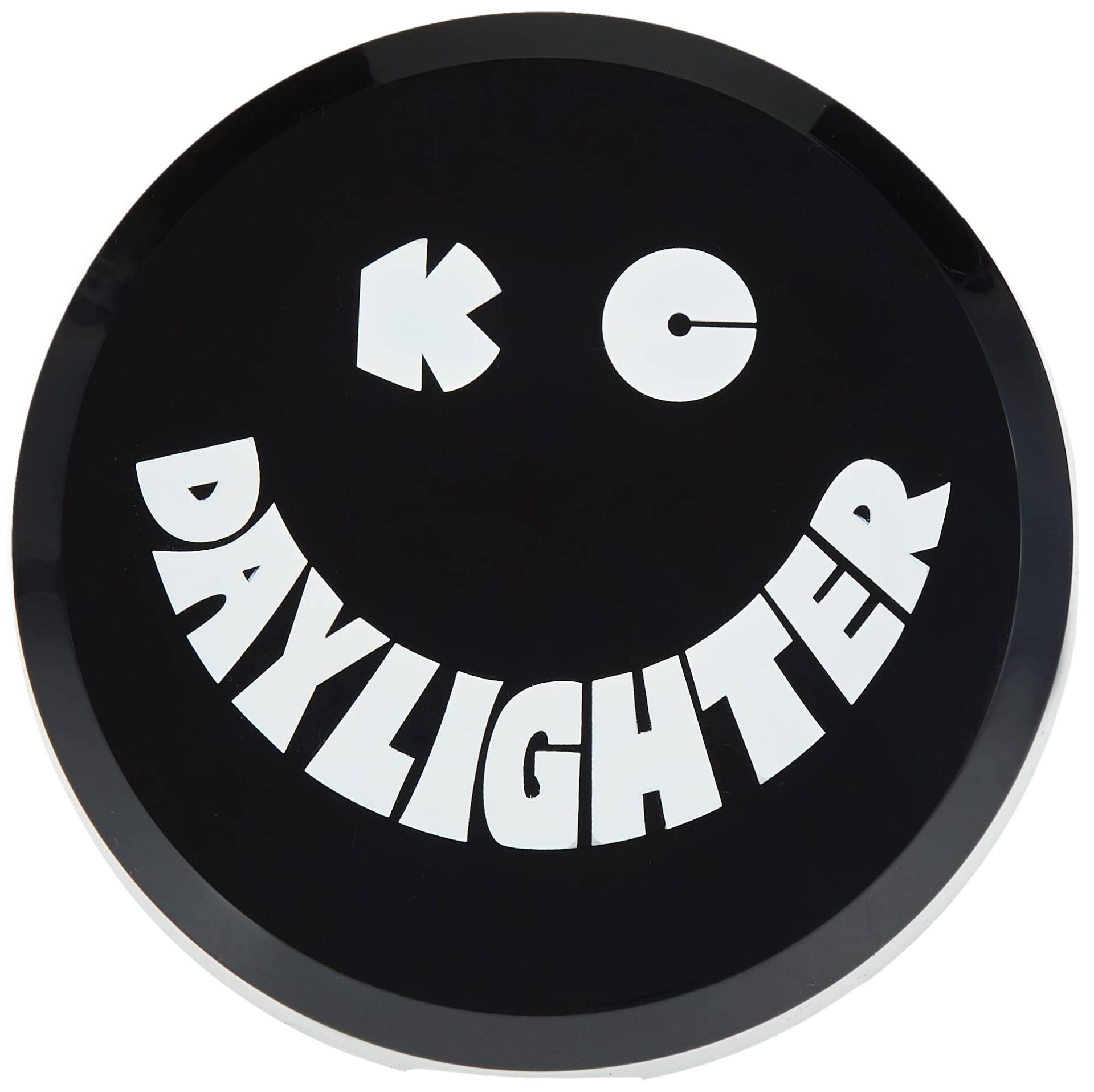 KC Hilites 5200 Lichtabdeckung aus Kunststoff, rund, mit weißem Tageslicht-Logo, 15,2 cm, Schwarz KC Hilites 5200 Lichtabdeckung aus Kunststoff, rund, mit weißem Tageslicht-Logo, 15,2 cm, Schwarz von KC