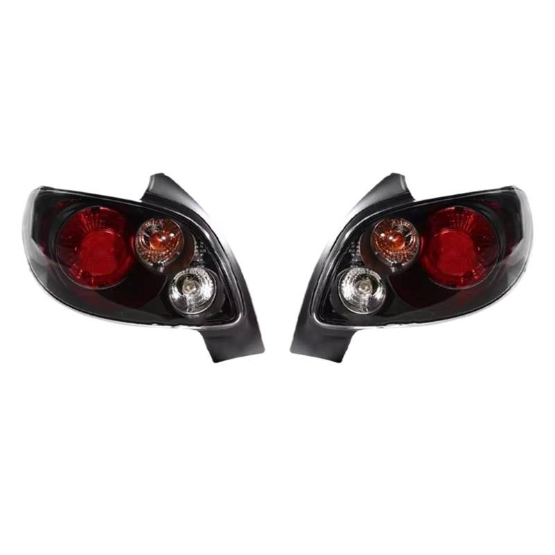 KCKZCFCYPQ Rücklicht Für Peugeot 206 2004 2005 2006 2007 2008 Hinten Rücklicht Montage Blinker Bremse Reverse Lampe Bremslichter Auto Rückleuchte Bremslicht von KCKZCFCYPQ