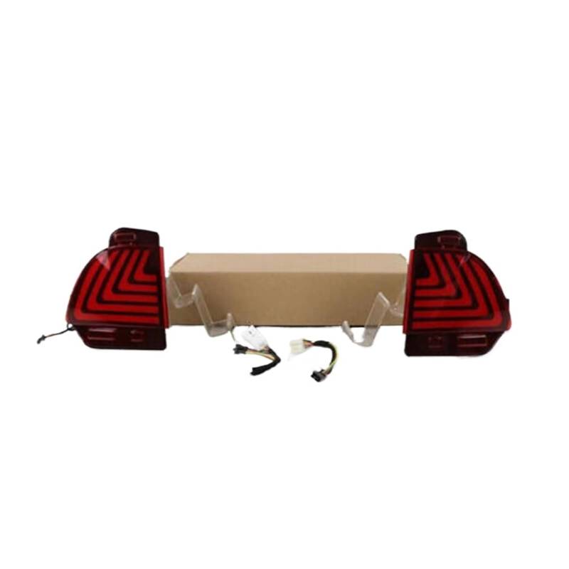 KCKZCFCYPQ Rücklicht Hinten Nebel Lampe Brems Signal Licht 2016-2019 Für Lexus Für LX570 Zubehör Schwanz Warnung Bremsen Licht 2PCS Hinten Stoßstange Licht Auto Rückleuchte Bremslicht von KCKZCFCYPQ