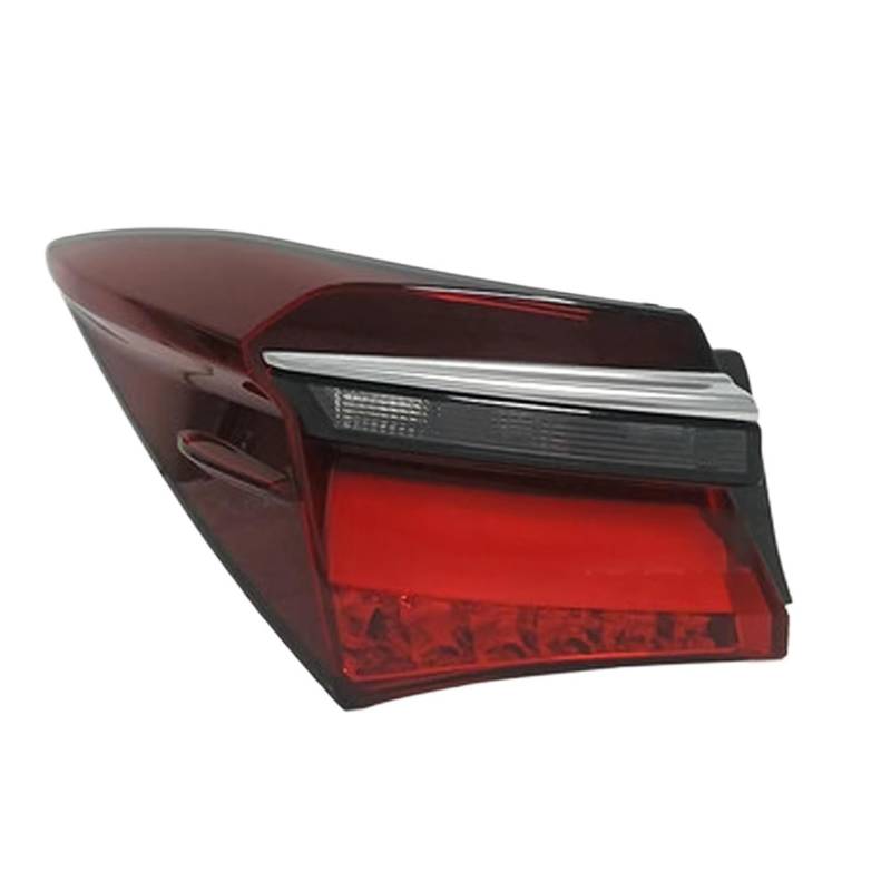 KCKZCFCYPQ Rücklicht Hinten Rücklicht Drehen Signal Bremsleuchte Warnung Auto Stoßstange Licht Für Toyota Für Corolla 2014-2018 Auto Rückleuchte Bremslicht(Outside) von KCKZCFCYPQ