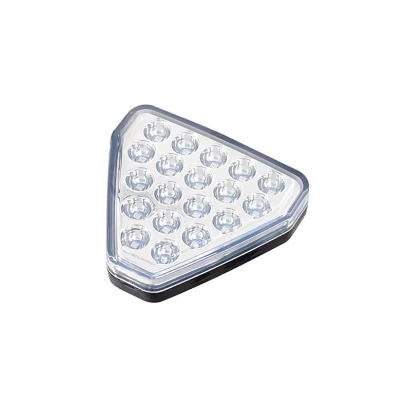 KCKZCFCYPQ Rücklicht Hinten Stoßstange Schwanz Bremsleuchte Modifizierte Teile Auto Bremslicht 12v Universal Helle Licht Wasserdicht Auto Rückleuchte Bremslicht(WHITE) von KCKZCFCYPQ