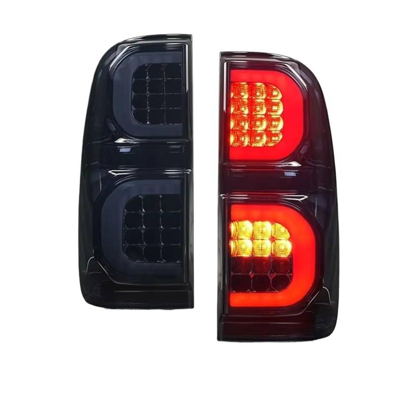 KCKZCFCYPQ Rücklicht Paar Rücklicht Hinten Laufende Licht Bremse Reverse Bernstein Blinker Rücklicht Montage Für Hilux Für Vigo 2005-2015 Auto Rückleuchte Bremslicht von KCKZCFCYPQ