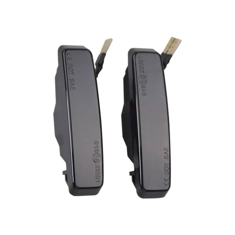 KCRTQNS Seite Spiegel Blinker Auto-Seitenmarkierungs-Blinkerlampe Für B&MW 5er E39 M5 1998 1999 2000 2001 2002 2003(Schwarz) von KCRTQNS