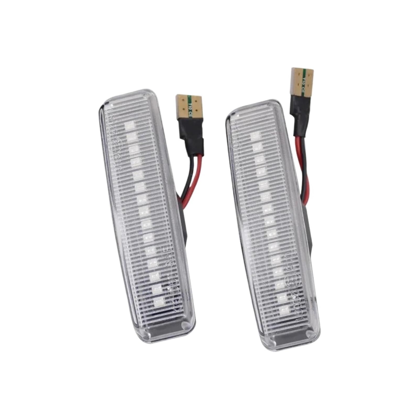 KCRTQNS Seite Spiegel Blinker Auto-Seitenmarkierungs-Blinkerlampe Für B&MW 5er E39 M5 1998 1999 2000 2001 2002 2003(Weiß) von KCRTQNS