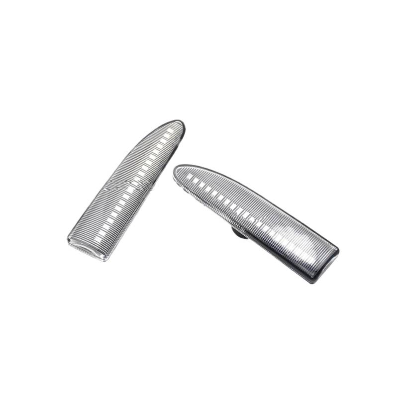 KCRTQNS Seite Spiegel Blinker Auto Vorderseite Blinker Marker Lampe Für Jaguar Für X-TYPE 2002 2003 2004 2005 2006 2007 2008 2009(Weiß) von KCRTQNS
