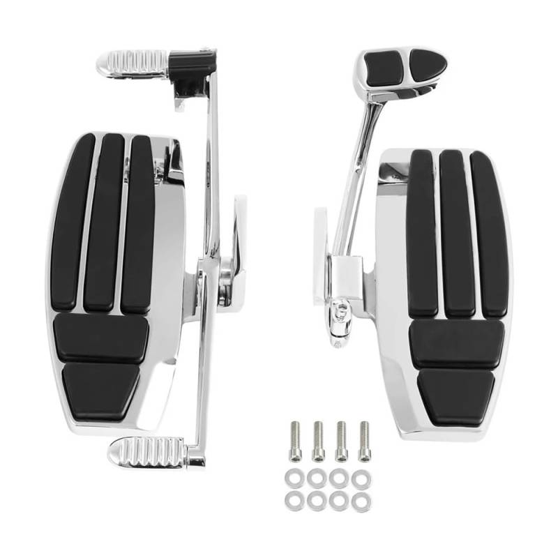 Fußstütze Pedal Diele Bremshebel Pedal Kit Für GL1800 2001-2017 F6B Für Walküre Motorrad von KDHUCS