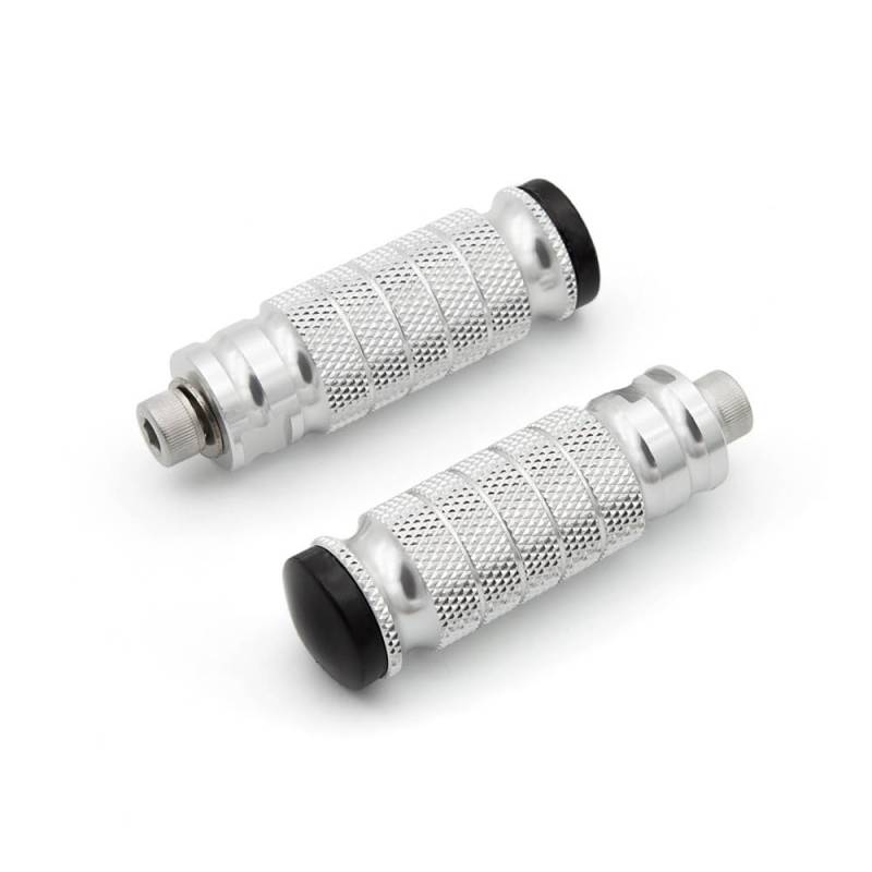 KDHUCS Fußstütze Pedal 1 Paar Motorrad Universal Fußstütze Fußrasten Fußrastenanlage Fuß Peg Pedal Aluminium Motorrad Zubehör Modifizierte Teil von KDHUCS