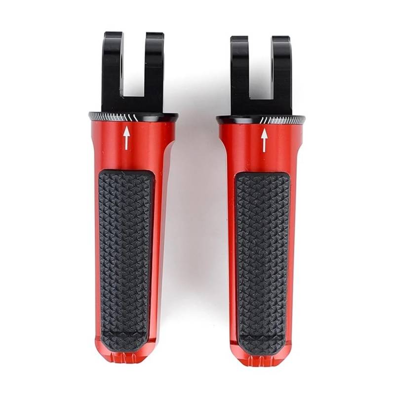 KDHUCS Fußstütze Pedal CNC Motorrad Reiter Fußrasten Vorne Pedal Fußstütze Für YZF R1 R1M R6 YZF-R1 YZF-R1M YZF-R6 YZFR1 YZFR6 von KDHUCS