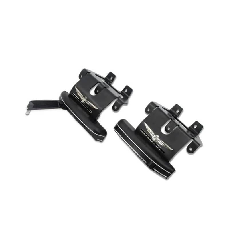 KDHUCS Fußstütze Pedal Highway Pegs Motorrad-Flip-Out-Fußrasten Für Go&ldWing GL1800 F6B 2018 - Sockelpedale Fahrer Peg von KDHUCS