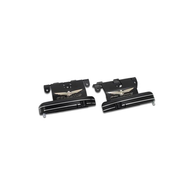 KDHUCS Fußstütze Pedal Highway Pegs Motorrad-Flip-Out-Fußrasten Für Go&ldWing GL1800 F6B 2018 - Sockelpedale Fahrer Peg von KDHUCS