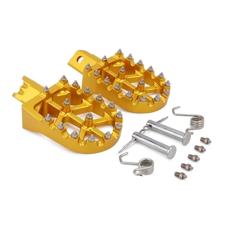 KDHUCS Fußstütze Pedal Motorrad Aluminium Fußrasten Fußrasten Pedale Fußstütze Für CRF50 CRF70 CRF110 XR50 XR70 XR110 von KDHUCS